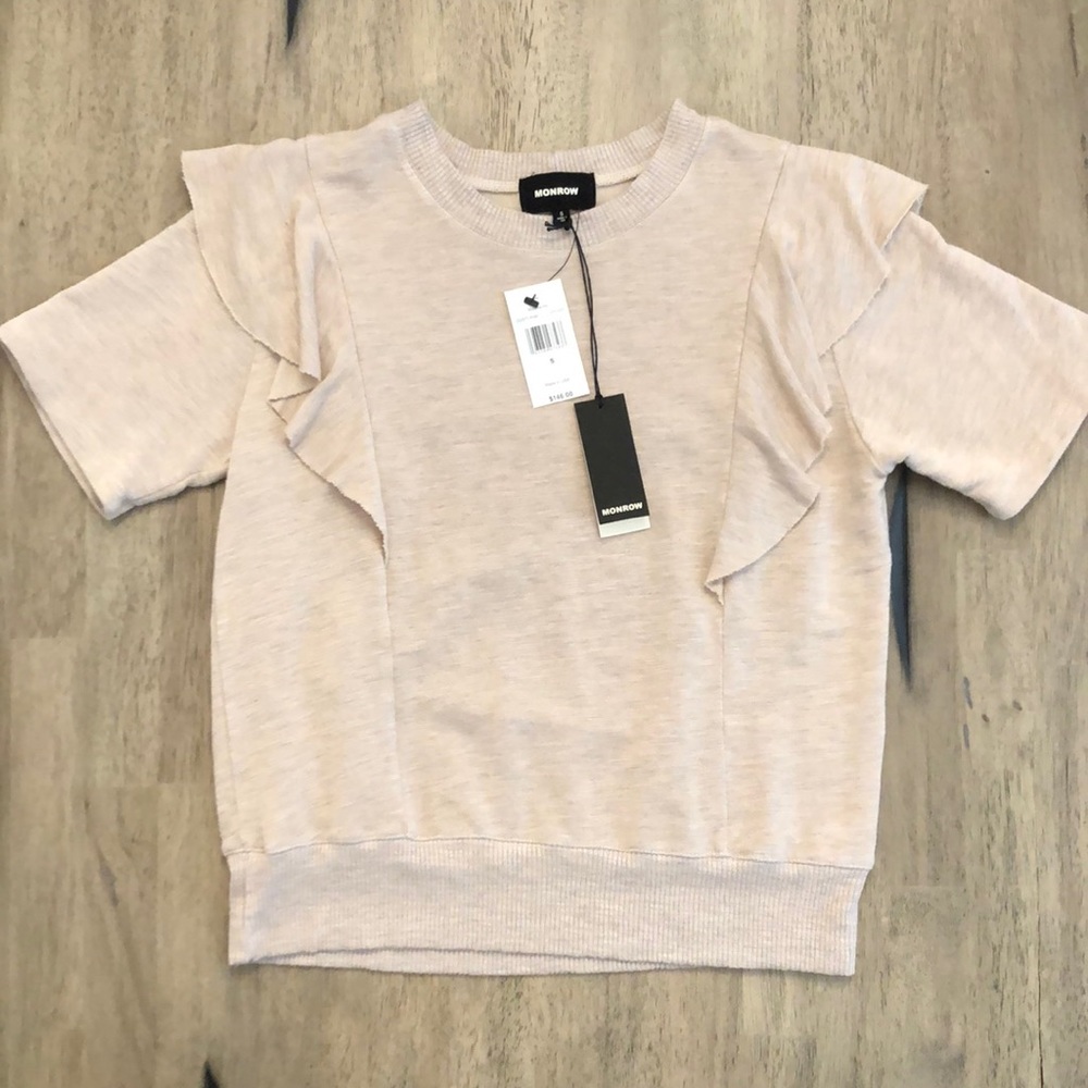 Monrow | Ruffle Top - Picture 6 of 8